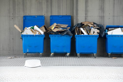 Professional loft clearance team working in Chelsea